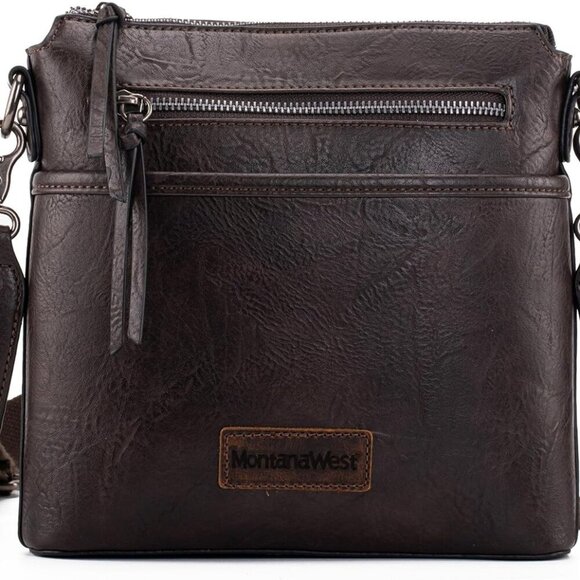 Crossbody Bag for Women Multi Pocket Cross Body Bag Purses with Guitar Strap - Picture 1 of 6